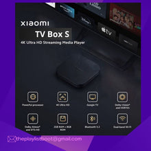 Carregar imagem no visualizador da galeria, Xiaomi TV Box S 8GB Google TV 4K