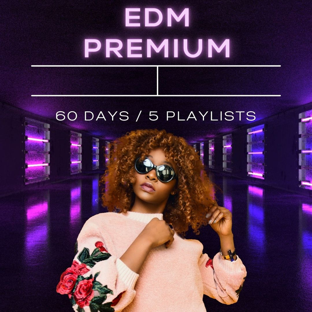 EDM Premium Spotify Campaign – Playlistboost