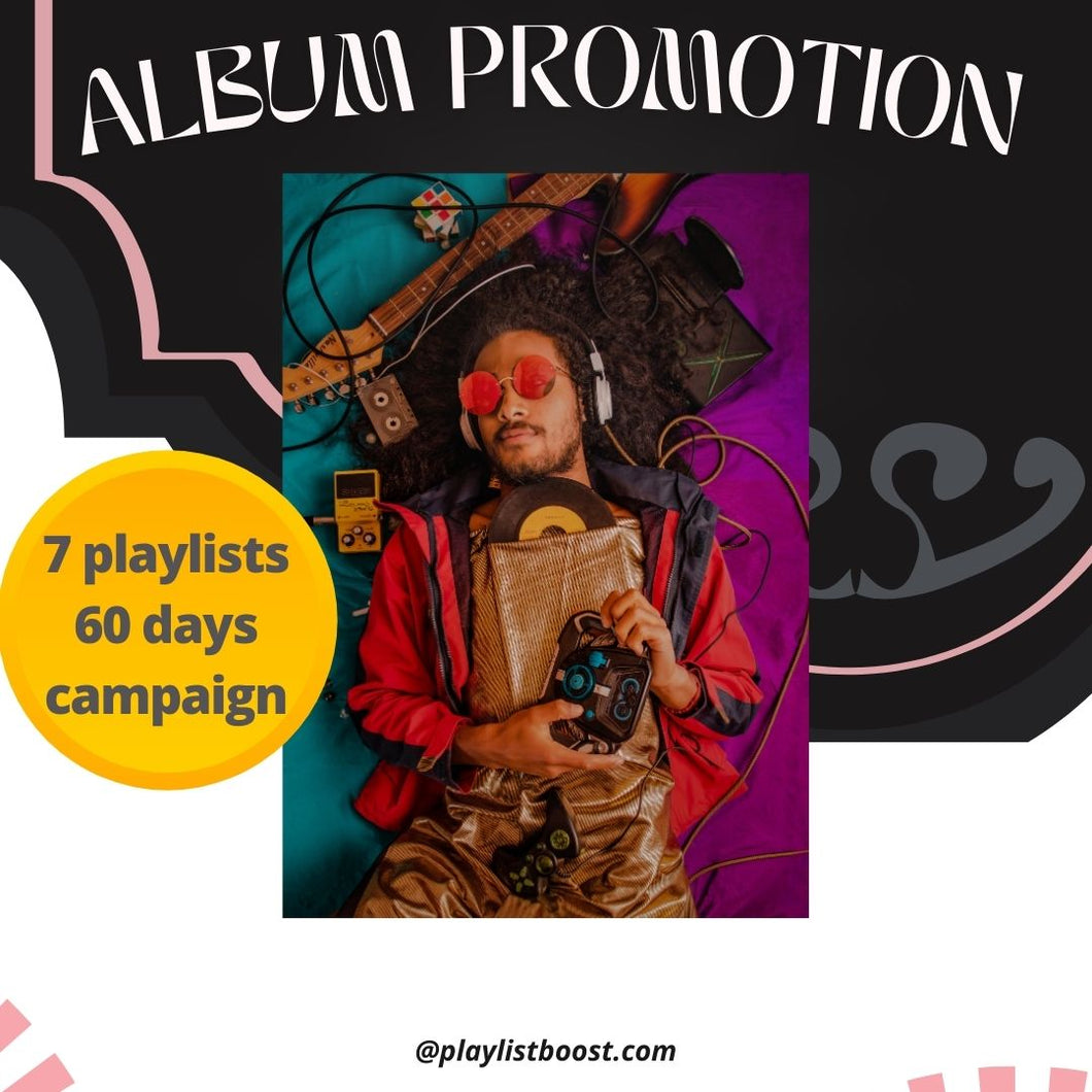 Albúm Spotify Campaign – Playlistboost